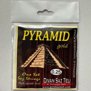 Pyramid Divan Saz Bağlama Teli 0.25