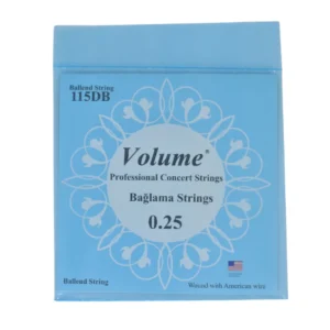 Volume 0.25 Divan Uzun Sap Boncuksuz Bağlama Teli
