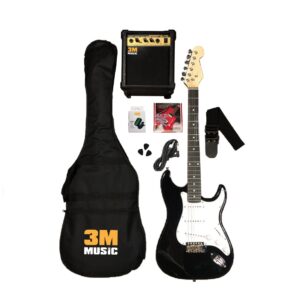 Lea SSS Manyetik Elektro Gitar (Siyah)