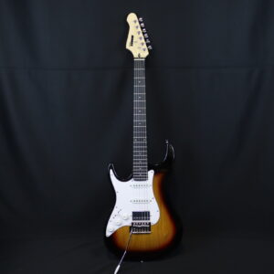 HENRYX HSS Manyetik Sunburst Elektro Gitar Solak