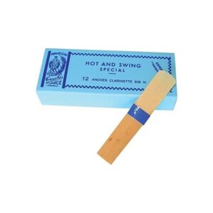 RIGOTTI HOT AND SWING Mavi Kuşak Klarnet Kamışı - 1,25 Numara - 12'li Kutu