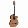 CONRADO CN-300CMTEQ (İnce Kasa) Mat Cila Masif Ağaç Cutaway Elektro Klasik Gitar