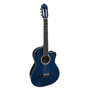 CONRADO CN-39CBL Mavi Cutaway Klasik Gitar