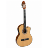 CONRADO CN-300CPTEQ (İnce Kasa) Parlak Cila Masif Ağaç Cutaway Elektro Klasik Gitar